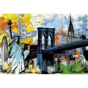 Пазл 'Символы Нью-Йорка' (1500 деталей)