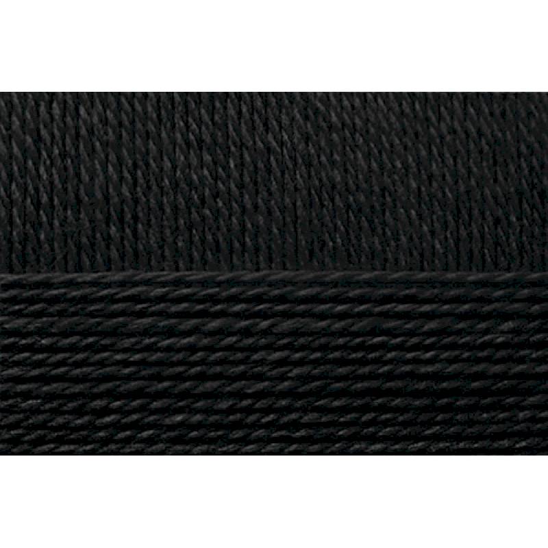 Мериносовая. Цвет 02-Черный. 10х100 г