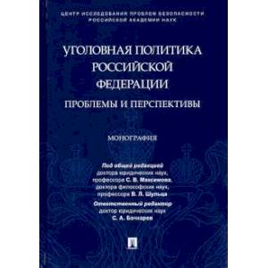 Уголовная политика Российской Федерации.Проблемы и перспективы.Монография Уголовная политика Российской Федерации.Проблемы и перспективы.Монография