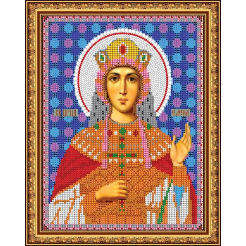 «Светлица» набор для вышивания бисером 8710 «Св. Елена» бисер Чехия 19x24см