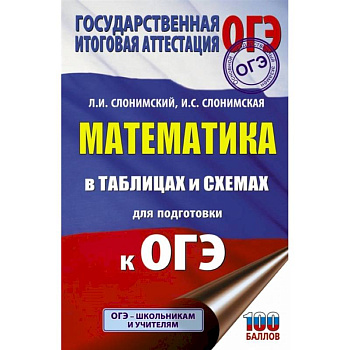 Математика в таблицах и схемах для подготовки к ОГЭ