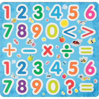 Магнитные цифры (Еврослот + методичка)