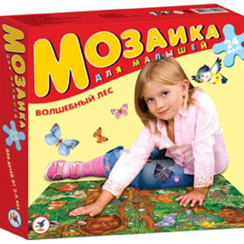 Мозаика для малышей: Волшебный лес.  24 элемента