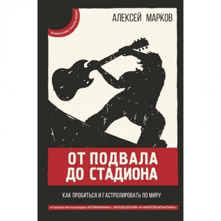 Музыка, книга От подвала до стадиона. Как пробиться и гастролировать по миру купить по скидке