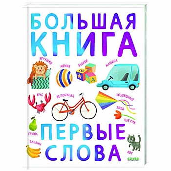 Первые книжки малыша. Большая книга. Первые слова