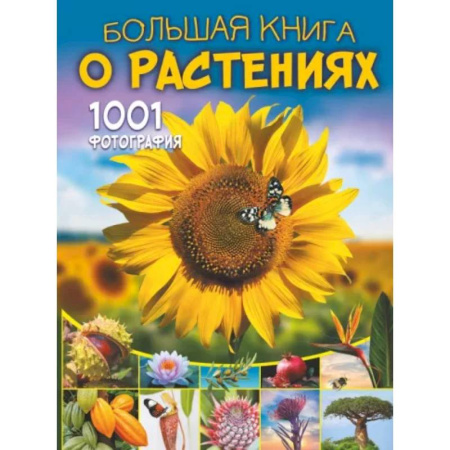 Животный и растительный мир, книга Большая книга о растениях. 1001 фотография купить по скидке