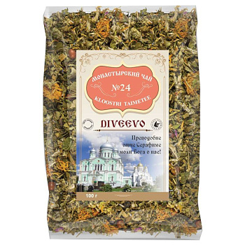 Монастырский чай №24 100 гр. Для Бани