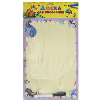 Доска для рисования с маркером 'Лиса'