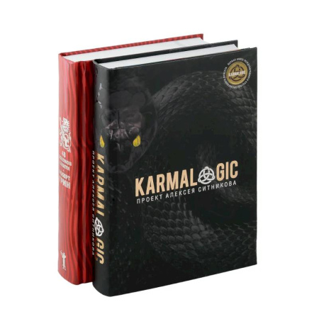 Достижение успеха в жизни, книга KARMALOGIC + вкладыш. 48 законов власти (комплект из 2-х книг) купить по скидке