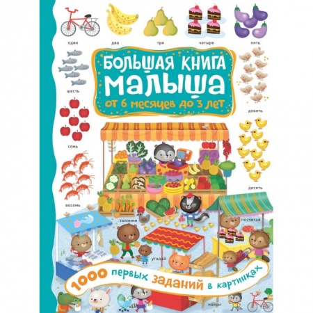 Окружающий мир, книга 1000 первых заданий в картинках купить по скидке