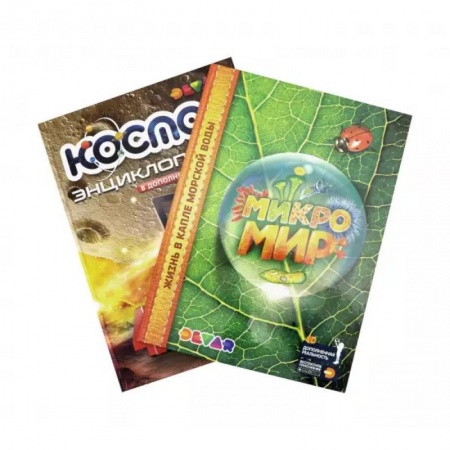 Животный и растительный мир, книга Комплект 13 «Микромир, Космос». 2 книги купить по скидке