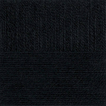 Ангорская тёплая. Цвет 02-Черный. 5x100г