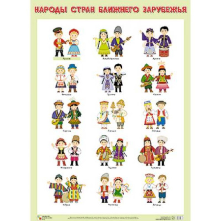 Народы России, книга Народы стран ближнего зарубежья купить по скидке